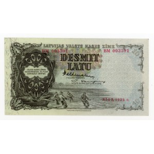 Latvia, 10 Latu 1939 (336)