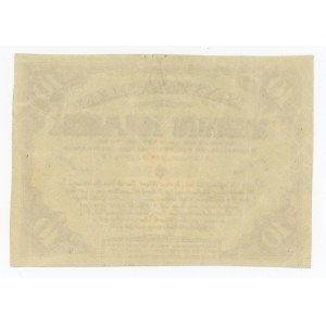Russia, Mitava, Western Volunteer Army, 10 marks 1919 (367)
