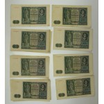 GG, zestaw 50 złotych 1941. Razem 220 szt. (991)