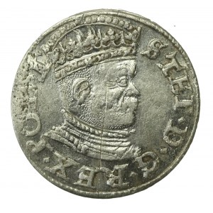 Stefan Batory, Trojak 1586, Ryga. Nienotowany (781)