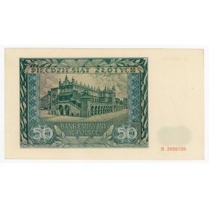 GG, 50 złotych 1941 D (468)