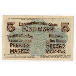 Ober Ost, Kowno, 5 marek 1918 B (480)