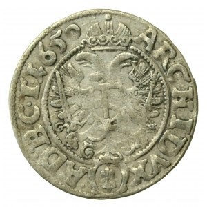 Śląsk, Ferdynand III, 3 krajcary 1650, Wrocław (524)