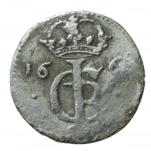 Jan Kazimierz, Szeląg 1666, Toruń (556).