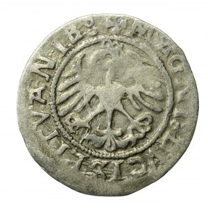 Sigismund I the Old, Half-penny 1521, Vilnius. No interlude on rev. (648)