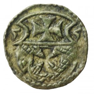 Zygmunt II August, Denar 1555, Elbląg (670)