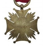 II RP, Srebrny Krzyż Zasługi RP, Gontarczyk - z pudełkiem (305)