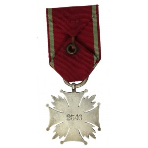 II RP, Srebrny Krzyż Zasługi RP [2546], Gontarczyk - numerowany (313)