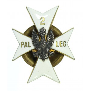 II RP, Odznaka 2 Pułk Artylerii Polowej Legionów (265)