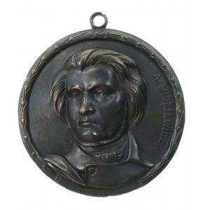 Plakieta A. Mickiewicz modelował W:O (Władysław Oleszczyński), Minter (612)