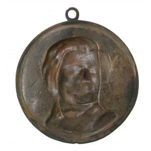 Plakieta A. Mickiewicz modelował W:O (Władysław Oleszczyński), Minter (612)