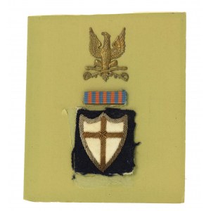 PSZnZ, commemorative eagle set and two patches (726)
