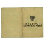 PRL, odznaka Wzorowy Strzelec wz. 1951 z legitymacją (460)