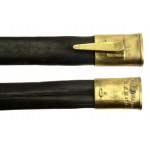 Bagnet niemiecki M 71 w pochwie skórzanej do karabinu mauser wz 1871 i 1888 (931)