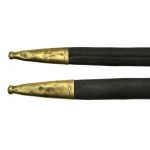 Bagnet niemiecki M 71 w pochwie skórzanej do karabinu mauser wz 1871 i 1888 (931)