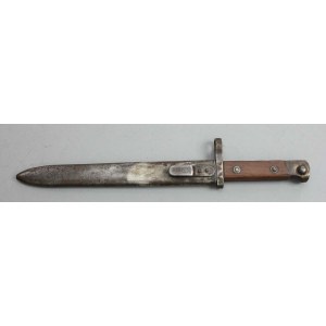 Bagnet jugosłowiański do kb Mannlicher wz 1895 w pochwie ZGODNY (936)