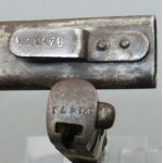 Bagnet jugosłowiański do kb Mannlicher wz 1895 w pochwie ZGODNY (936)