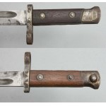 Bagnet jugosłowiański do kb Mannlicher wz 1895 w pochwie ZGODNY (936)