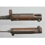 Bagnet jugosłowiański do kb Mannlicher wz 1895 w pochwie ZGODNY (936)