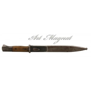 Niemiecki bagnet model 84/98/III w pochwie (987)