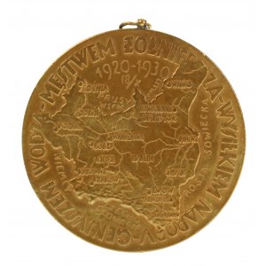 Second Republic, Jozef Pilsudski medal, 10th anniversary of the Polish-Bolshevik War 1930 (34)