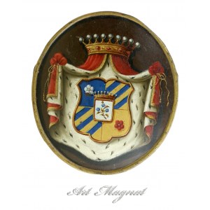 Plakieta herbowa, XIX w. (367)