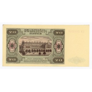 People's Republic of Poland, 20 gold 1948 EW (109)