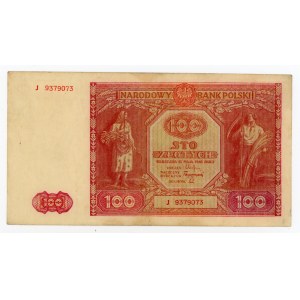 PRL, 100 zlotých 1946 J (111)