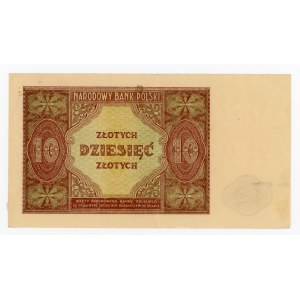 People's Republic of Poland, 10 gold 1946 (121)