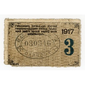 Dabrowa, 3 Kopeken 1917 (133)