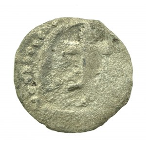Jadwiga and Władysław Jagiełło 1386-1399, denarius, Wschowa (306)