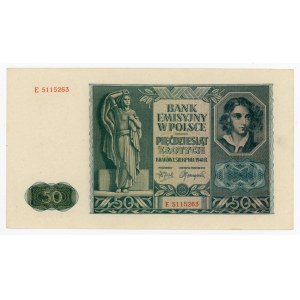GG, 50 złotych 1941 E (757)