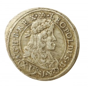 Austria, Leopold I, 15 krajcars 1675, Graz. Rarer(915)