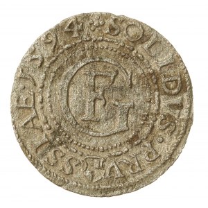 Prusy Książęce, Jerzy Fryderyk von Ansbach, Szeląg 1594, Królewiec (931)