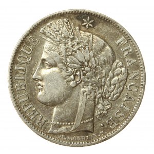 Francja, II Republika, 5 franków 1850 A, Paryż (1019)