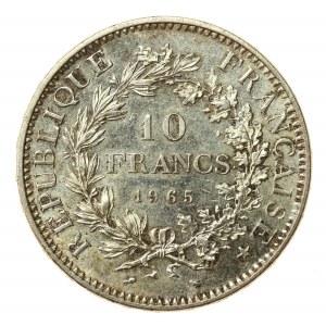 France, Fifth Republic, 10 francs 1965 (1021)