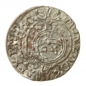 Sigismund III Vasa, Half-track 1625, Bydgoszcz. Double strike (1053)