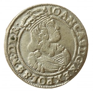 Jan II Kazimierz, Szóstak 1664, Bydgoszcz (1110)