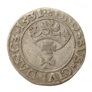 Zygmunt I Stary, grosz 1531, Gdańsk (1124)