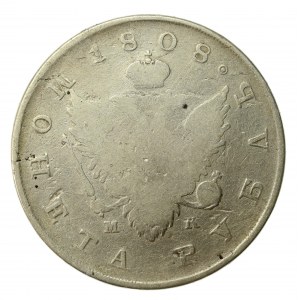 Rosja, Aleksander I, Rubel 1808 СПБ MK (1128)