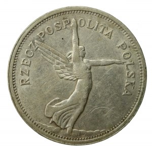 II RP, 5 złotych 1928, Nike, BZM (1142)