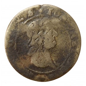 John II Casimir, trojak 1665, Vilnius. III over Pogonia (1159)