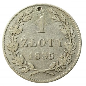 Wolne Miasto Kraków, 1 złoty 1835 (1181)