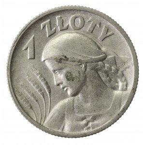 II RP, 1 złoty 1925, Londyn, Żniwiarka (1196)