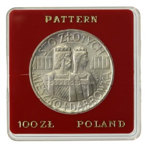 PRL, 100 złotych 1966, Mieszko i Dąbrówka, PRÓBA (1222)