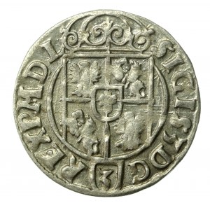 Zygmunt III Waza, Półtorak 1623, Bydgoszcz. Podwójna nabita litera G. REG(G). Nienotowany (938)