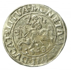Zygmunt II August, Półgrosz 1548, Wilno - LI/LITVA (950)