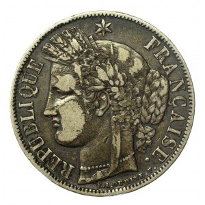 Francja, II Republika, 5 franków 1851 A, Paryż (1345)