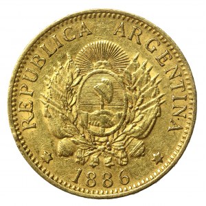Argentyna, 5 peso 1886 (1425)