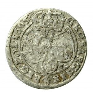 Jan II Kazimierz, Szóstak 1665 AT, Kraków (330)